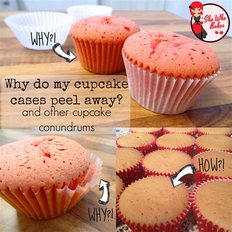 Why Do My Cupcake Cases Peel Away? Cupcake Troubleshooting - She Who Bakes