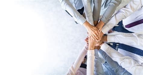 Stack Of Hands Unity And Teamwork Concept Stock Photo Download Image