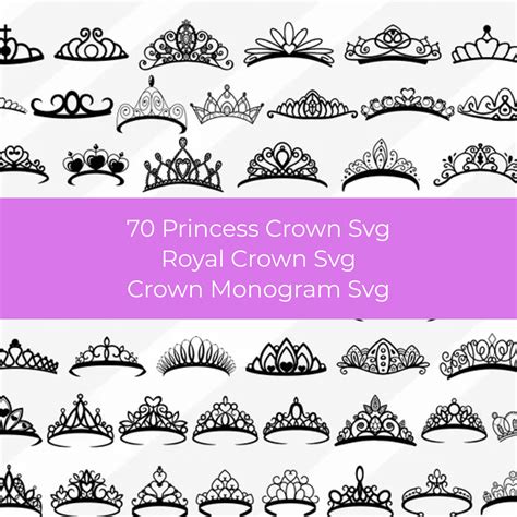 Tiara Svg Crown Svg Princess Crown Svg Cute File Crowns Svg Porn Sex