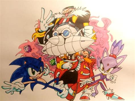 Sonic Rush By Julianivorobotnik On Deviantart Sonic Anime Doctor Eggman