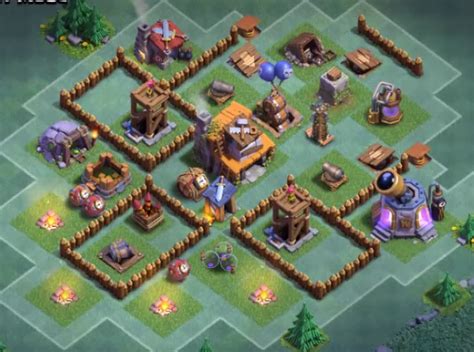 Top 10 Best Builder Hall 4 Base 2017 New Update 2000 Trophies