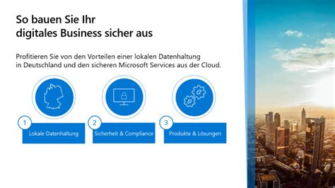 Microsoft Clouddienste Jetzt Aus Deutschen Rechenzentren