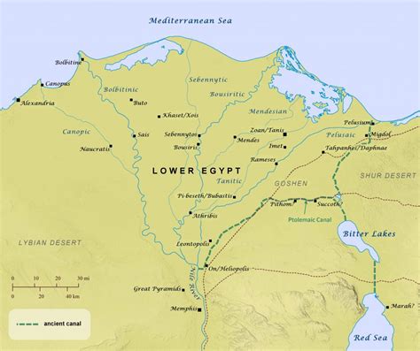 Lower Egypt Bible Mapper Atlas