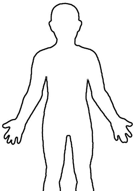 The Drew Patch Outline Of The Human Body