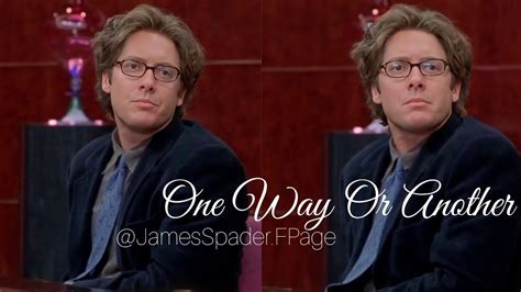 James Spader One Way Or Another Youtube
