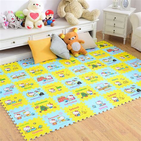 See more ideas about baby gym, baby gym mat, play mat. Baby Puzzle Mat Toddler Play Mat Children Toy Split ...