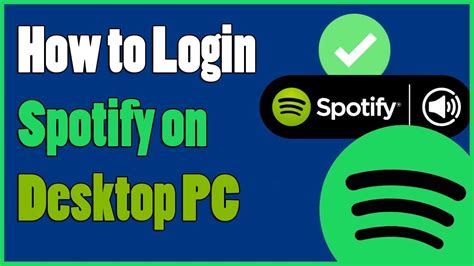 How To Login Spotify On Desktop Pc Spotify Login Sign In