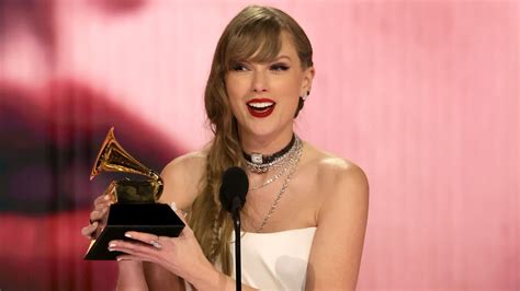 Grammys 2024 Taylor Swift Sets Record With Fourth Album Of The Year
