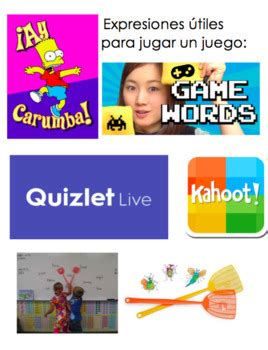 Today's lesson will be about the vocabulary needed for ordering food at the restaurant in spanish. Game Words in Spanish | Vocabulario para juegos en español ...