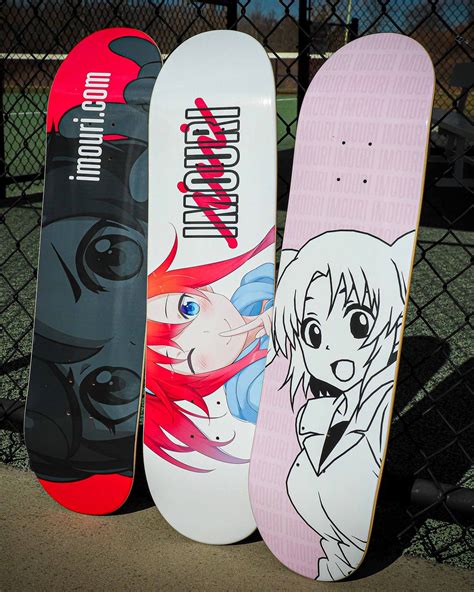 Best Girl Anime Skateboard Deck Imouri