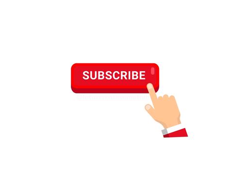 Youtube Subscribe Button And Notification Bell Animation By Images