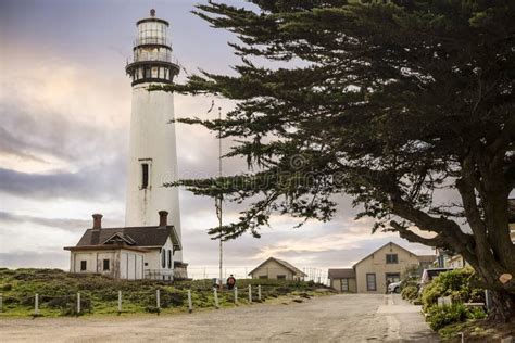 Pigeon Point Lighthouse Is A Lighthouse Built In 1871 To Guide Ships On