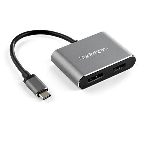 Startech Usb C Multiport Video Adapter K Hz Usb C To Hdmi Or