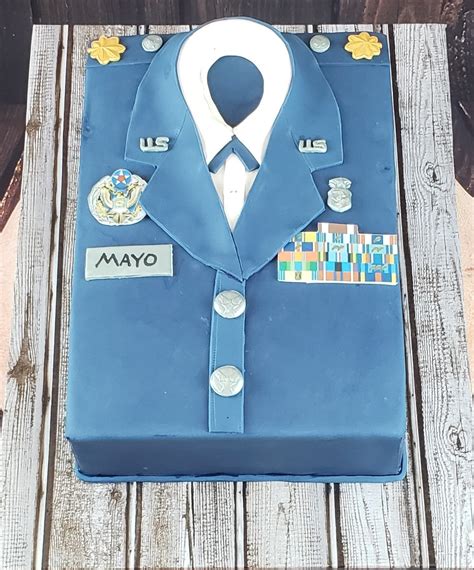 This Custom Uniform Cake Was Made To Celebrate The 20 Years Of