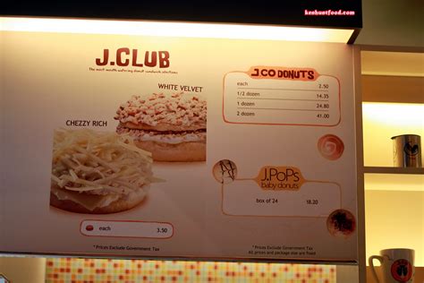 Now here's our recommendation, the top 10. Ken Hunts Food: J.CO Donuts & Coffee @ Queensbay Mall, Penang.