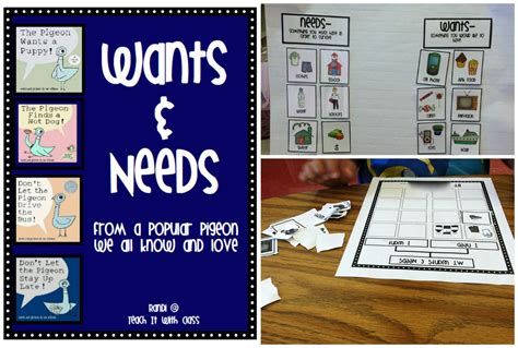 Extra Special Teaching: Needs & Wants