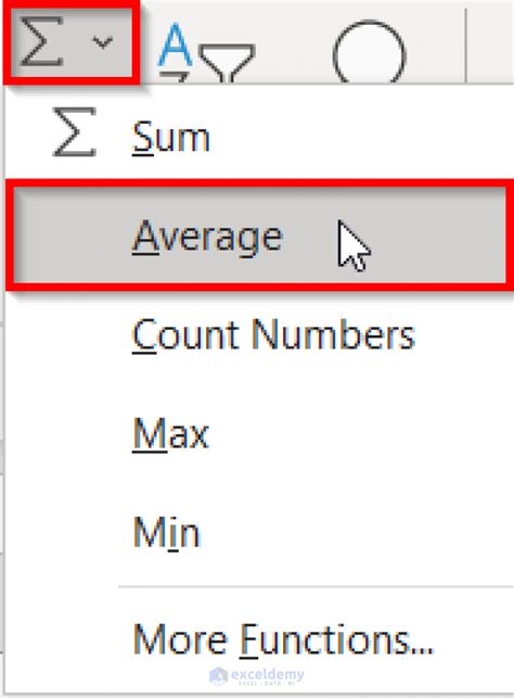 How To Calculate Sum And Average With Excel Formula