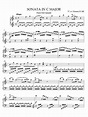 Wolfgang Amadeus Mozart "Sonata in C Major, K. 545, First Movement ...