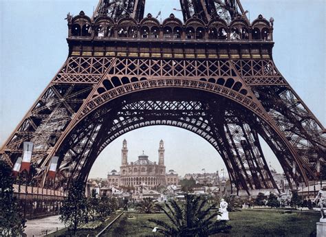 Eiffel Tower And The Trocadero Exposition Universal 1900 Paris