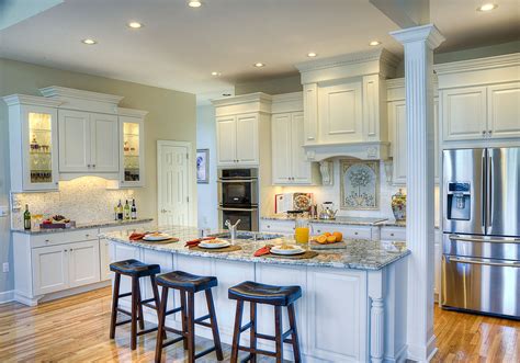 Classic White Kitchen Remodel 01 Haskell Interiors