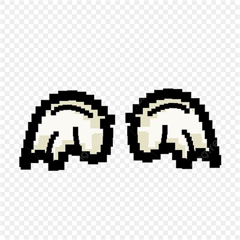 White Wings Pixel Art Game Supplies Cartoon Article Game Props Png