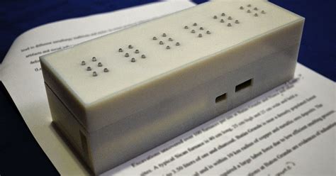 Mit Is Building A Cheap Handheld Device For Translating Braille