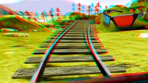 3d Roller Coaster Video 3d Anaglyph Redcyan Full Hd 10