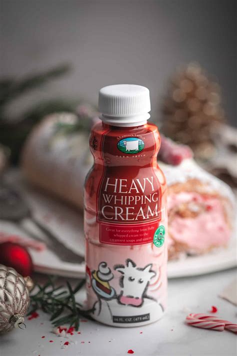 Heavy whipping cream should be used for sweets that require a stronger cream (like trifles, with layers of whipped cream sandwiched between heavy layers of fruit and cake) while pies and desserts like strawberry shortcake or a gooey fudge cake benefit from a simple dollop of whipped whipping. Whipped Peppermint Roll Cake | Joanie Simon