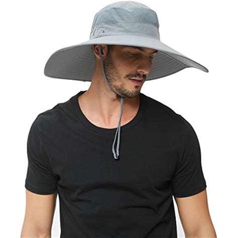 Super Wide Brim Sun Hat Upf 50 Protectionwaterproof Bucket Fishing