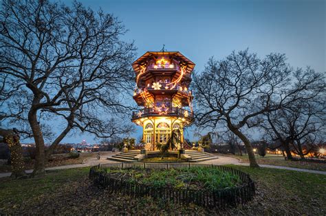 Patterson Park Pagoda In Baltimore Rmaryland