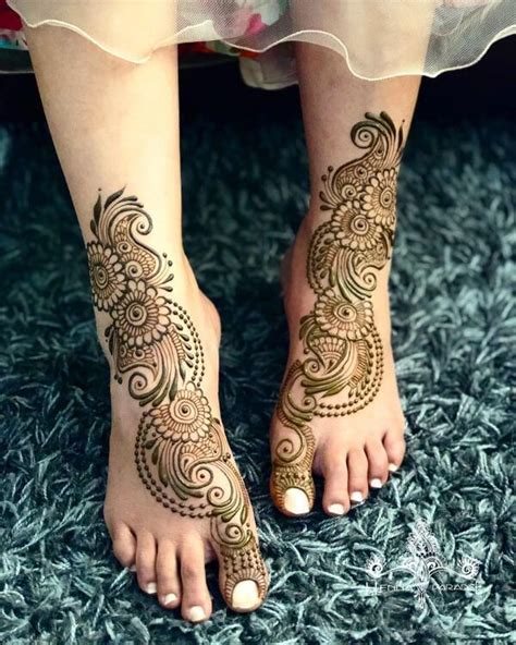 Tasmim Blog Bridal Latest Arabic Mehndi Designs For Legs