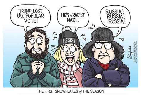 Political Cartoon Us Liberal Snowflakes The Week