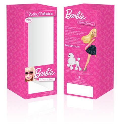 Barbie Packaging Box Vlr Eng Br
