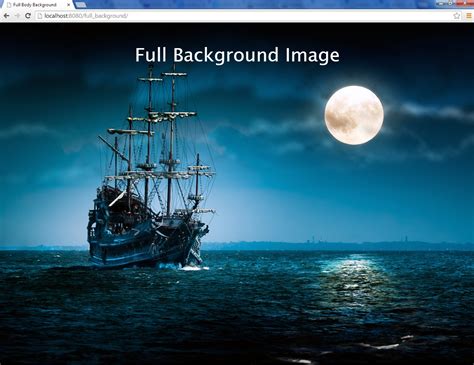 Full Background Image In Css Free Source Code Projects