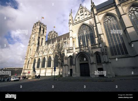 Architectural Grandeur: Saint Nicholas Church in Ghen Stock Photo - Alamy