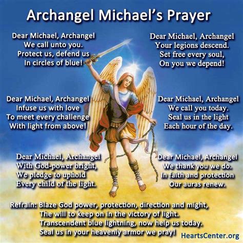 Remember, o most gracious virgin mary, that never was it known that any one who fled to thy protection, implored thy. Archangel Michael Poster - Prayer and ... | Archangel ...