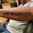No Regrets tattoo - LiQiD inc