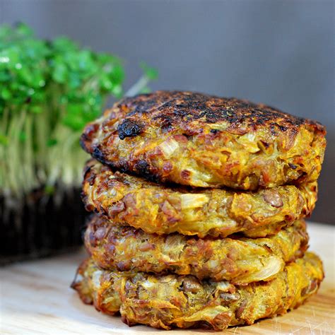 Lentil Burger Essential Vegan