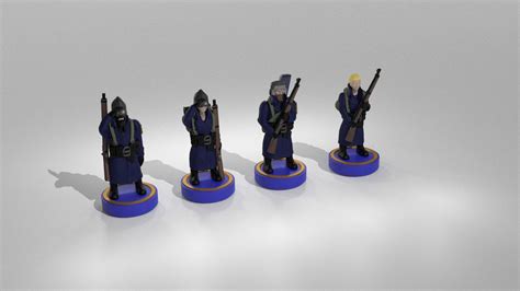 20pcs Scythe Recruits Core 5 Factions Stl File Download Etsy Uk