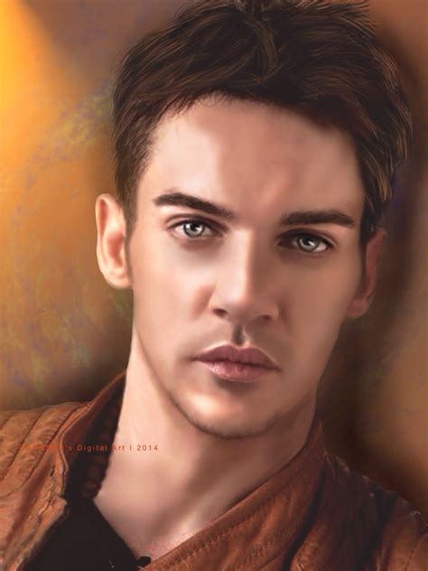 Jonathan Rhys Meyers Smudge Painting All Characters Of My Work Belong