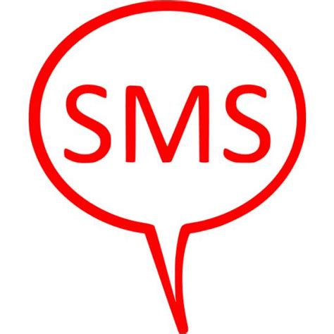 Red Sms Icon Free Red Sms Icons