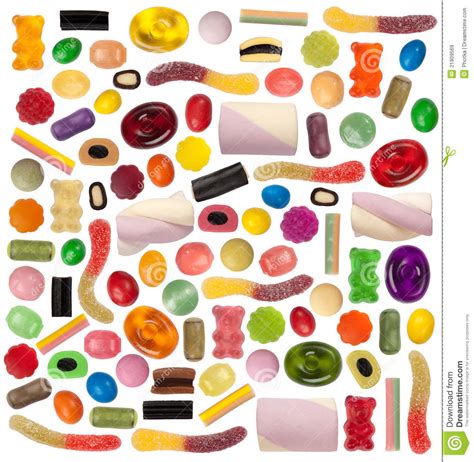 Candy variety stock image. Image of shapes, liquorice ...