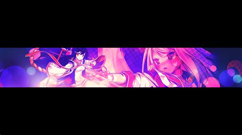 Anime Youtube Banner Template Youtube Banner Png Images Pngegg