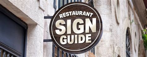 Restaurant Sign Ideas 4 Ways To Create Memorable Signage Metro Sign