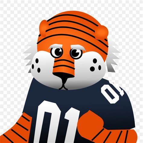 Aubie The Tiger Mascot Auburn Tigers Football Png 1024x1024px Aubie