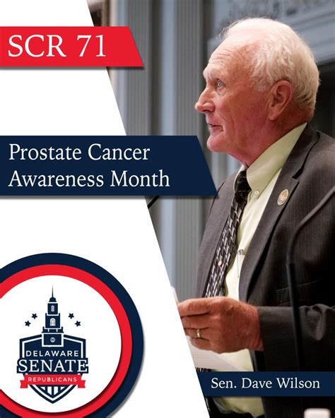 Senator Introduces Bill Naming September Prostate Cancer Awareness