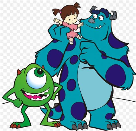 James P Sullivan Mike Wazowski Monsters Inc Pixar Png 2500x2425px