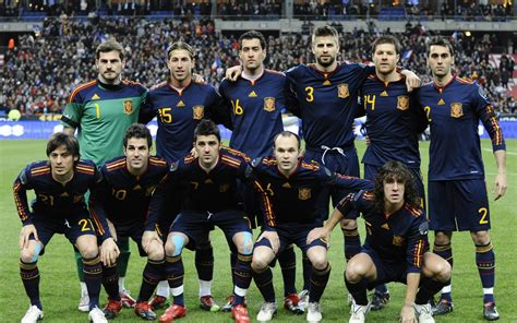 Spain Football Team Fifa World Cup Wallpaper