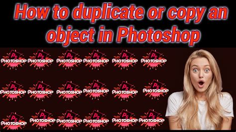 How To Duplicate Or Copy An Object In Photoshop YouTube