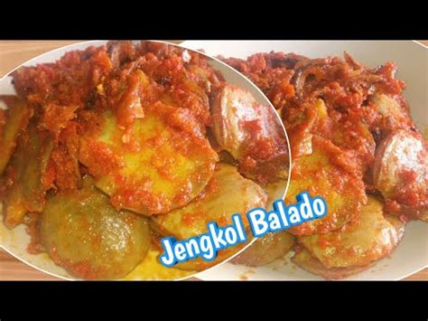 Resep Jengkol Sambal Balado Jengkol Sambal Teri YouTube